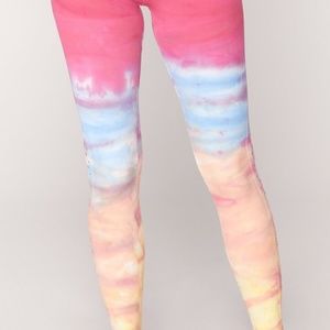 Self Love Legging- Sunrise Dip Dye
